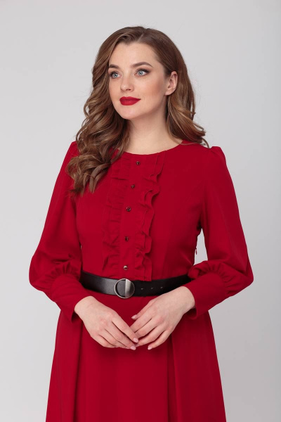 Платье Shetti 1055 красный - фото 4