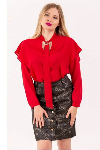 Блуза Arisha 2013 гранатовый - фото 2