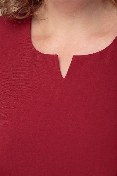 Платье Линия Л Б-1778 красный - фото 2