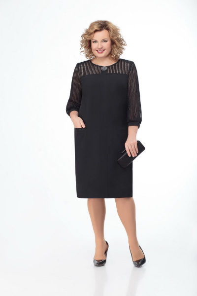 Платье БелЭкспози 775 черный - фото 5