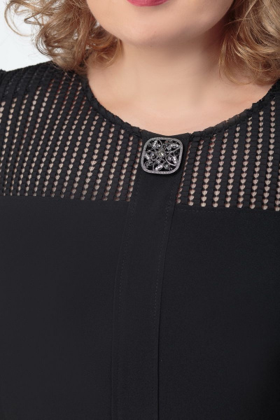 Платье БелЭкспози 775 черный - фото 8