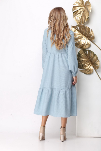 Платье Michel chic 973 голубой - фото 4