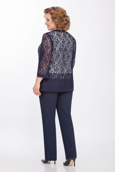 Брюки, накидка, топ LaKona 683 цветы - фото 3