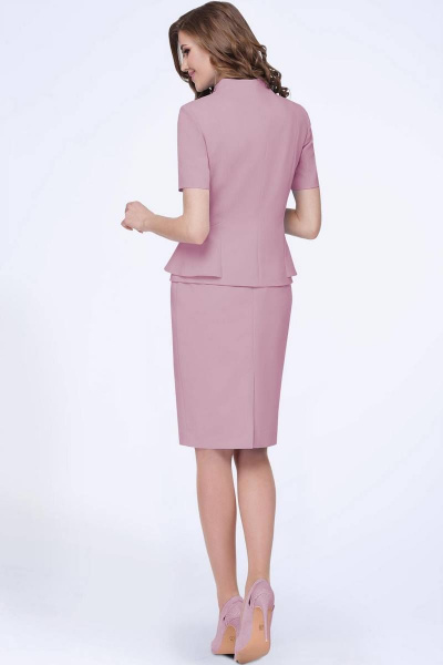 Блуза, жакет, юбка LeNata 31993 пепельная-роза - фото 3