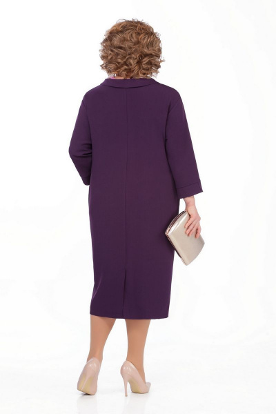 Платье Pretty 948 баклажан - фото 2