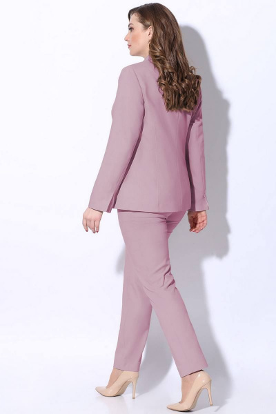 Блуза, брюки, жакет LeNata 31796 пепельная-роза - фото 3