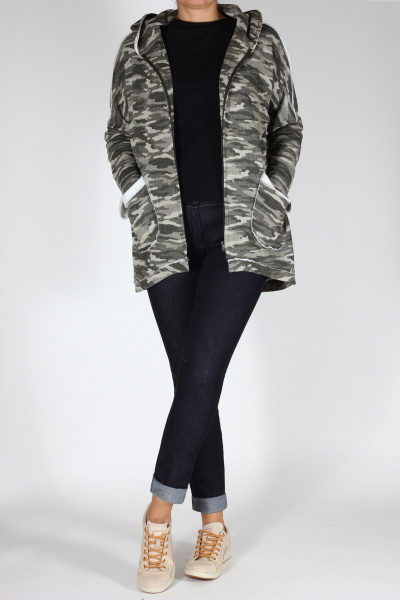 Зауженные джинсовые брюки с резинкой по поясу Mirolia 373 темно-синий - фото 4