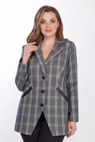 Жакет Медея и К 2008 серый - фото 1