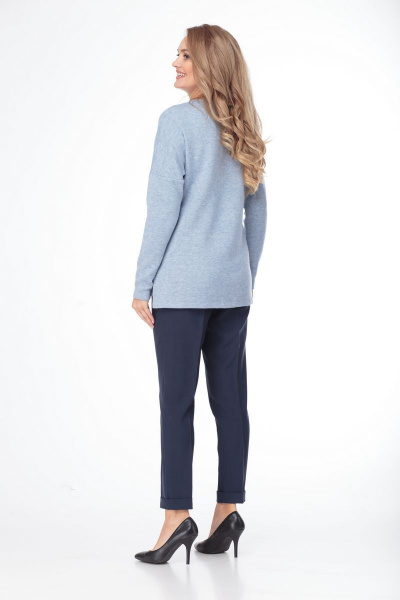 Джемпер Anelli 426 светлая_бирюза - фото 4