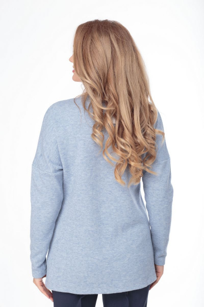 Джемпер Anelli 426 светлая_бирюза - фото 5