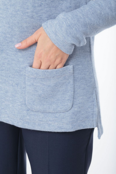 Джемпер Anelli 426 светлая_бирюза - фото 8