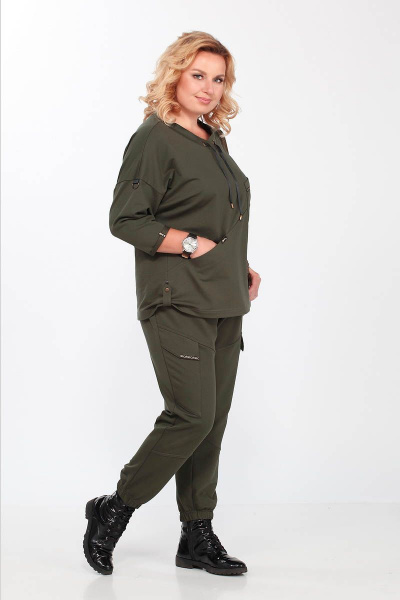Брюки, жакет Lady Secret 2652 светлый_хаки - фото 3