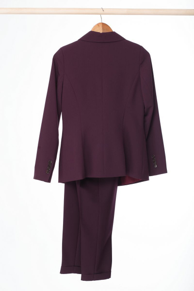Брюки, жакет Anelli 418.1 спелая_вишня - фото 7