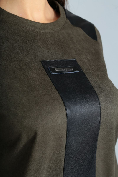 Брюки, свитшот Диомант 1491 хаки - фото 4