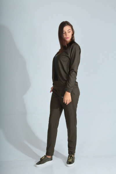 Брюки, свитшот Диомант 1491 хаки - фото 2