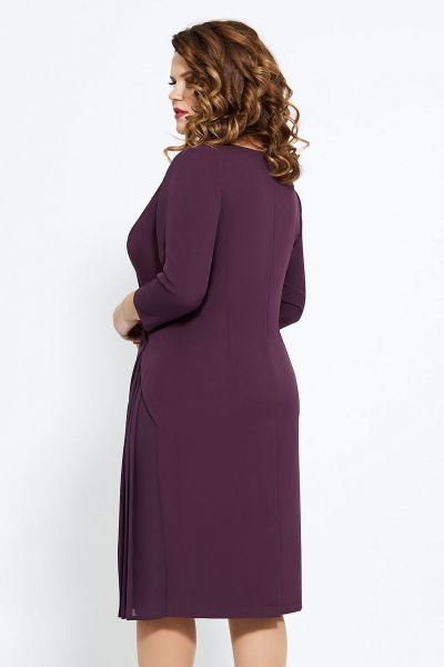 Платье Mira Fashion 4582-3 слива - фото 4