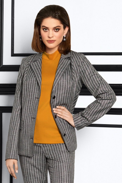 Блуза, брюки, жакет Lissana 3946 серый - фото 9