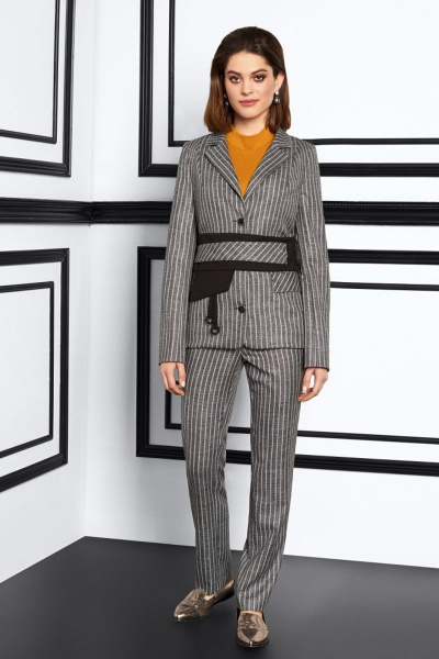 Блуза, брюки, жакет Lissana 3946 серый - фото 10