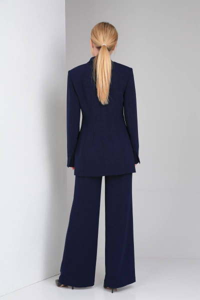 Брюки, жакет DOGGI 2898 темно-синий - фото 2