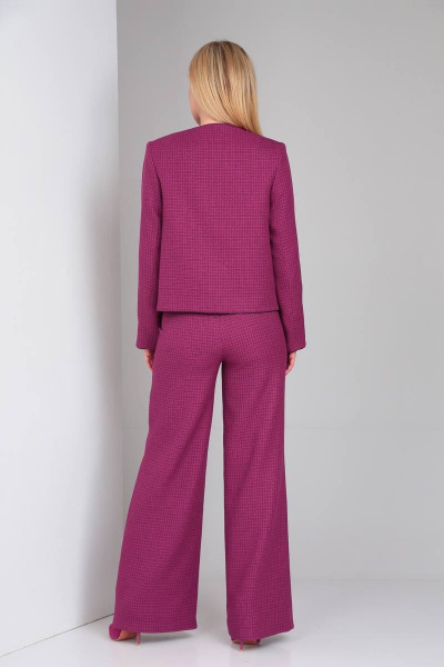 Брюки, жакет DOGGI 2899 пурпурный - фото 4