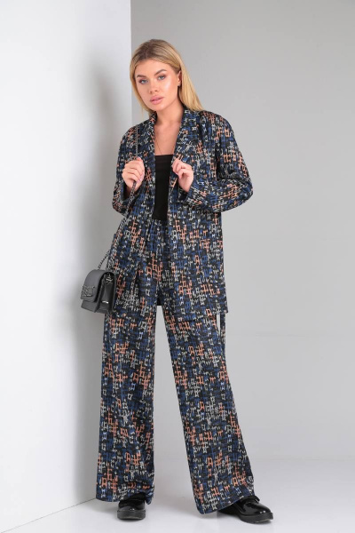 Брюки, жакет DOGGI 2901 принт - фото 8