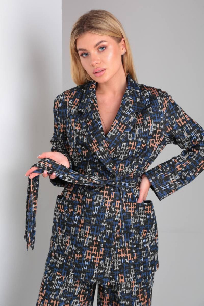 Брюки, жакет DOGGI 2901 принт - фото 2