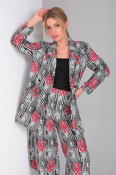 Брюки, жакет DOGGI 2902 принт - фото 11