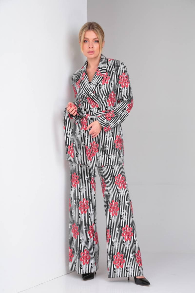 Брюки, жакет DOGGI 2902 принт - фото 9