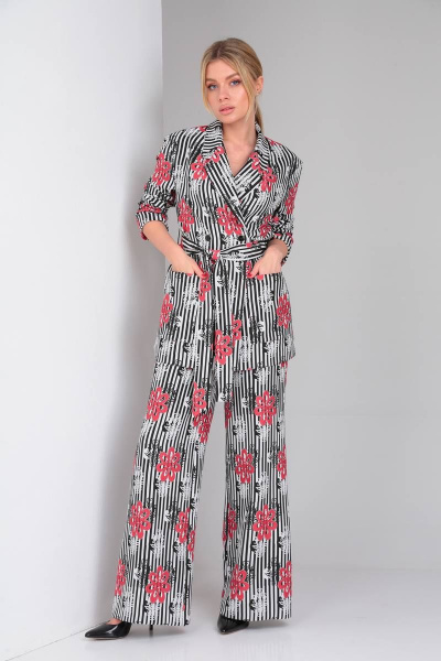 Брюки, жакет DOGGI 2902 принт - фото 8