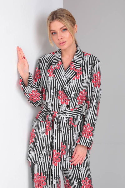 Брюки, жакет DOGGI 2902 принт - фото 7