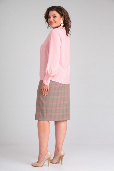 Блуза, жилет, юбка Mubliz 067 - фото 6