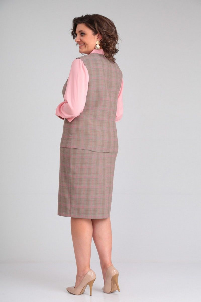 Блуза, жилет, юбка Mubliz 067 - фото 3