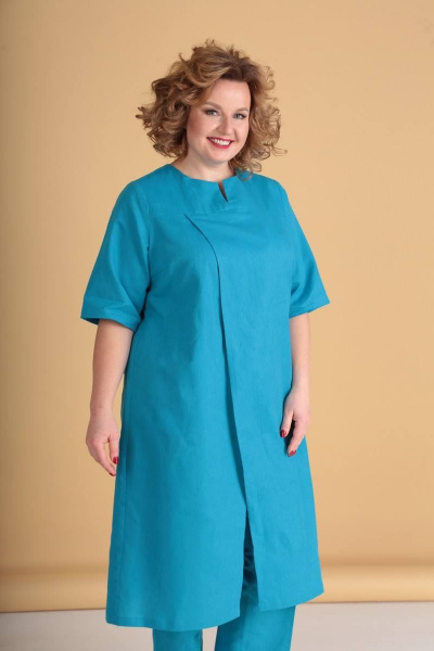 Брюки, туника Celentano 1837-2 голубой - фото 6