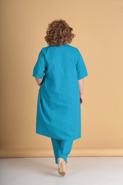 Брюки, туника Celentano 1837-2 голубой - фото 5