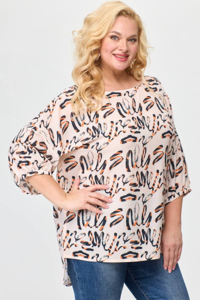 Блуза Abbi 4006/1 бежевый - фото 1