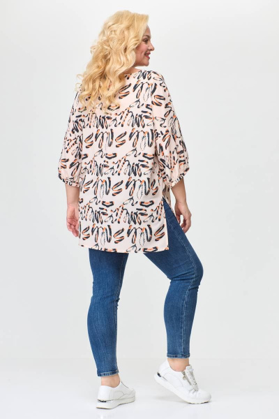 Блуза Abbi 4006/1 бежевый - фото 7