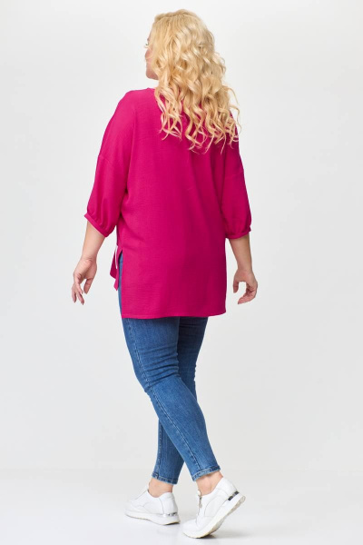 Блуза Abbi 4006 фуксия - фото 5