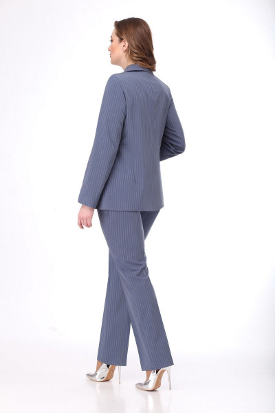 Брюки, жакет Мишель стиль 804 индиго - фото 3