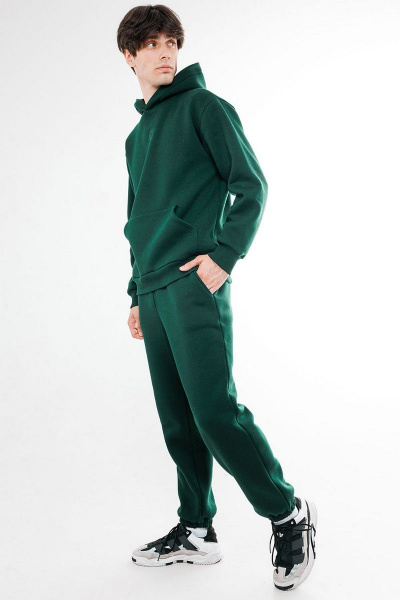 Спортивный костюм oversize из трикотажа с капюшоном GO M3039/25-02.182-188 - фото 2