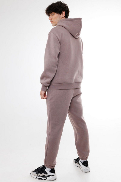 Спортивный костюм oversize из хлопка с двойным капюшоном GO M3039/04-03.182-188 - фото 4