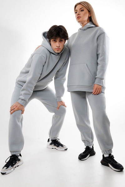 Спортивный костюм oversize из трикотажа с капюшоном GO M3039/29-01.176-182 - фото 5