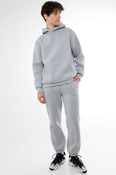 Спортивный костюм oversize из трикотажа с капюшоном GO M3039/29-01.182-188 - фото 2