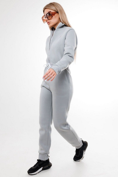 Комбинезон приталенный из футера с начесом демисезонный GO F6001/29-01.170-176 - фото 3