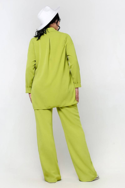 Блуза La rouge 6235 лайм - фото 6