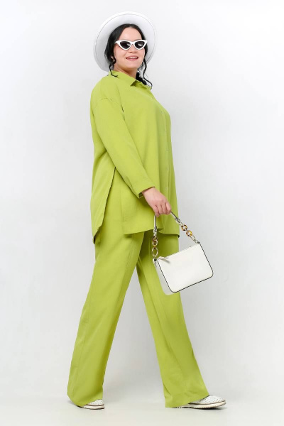 Блуза La rouge 6235 лайм - фото 5
