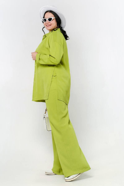 Блуза La rouge 6235 лайм - фото 3