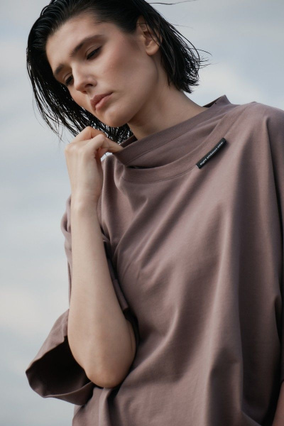 Футболка, шорты RAWR 431 капучино - фото 4