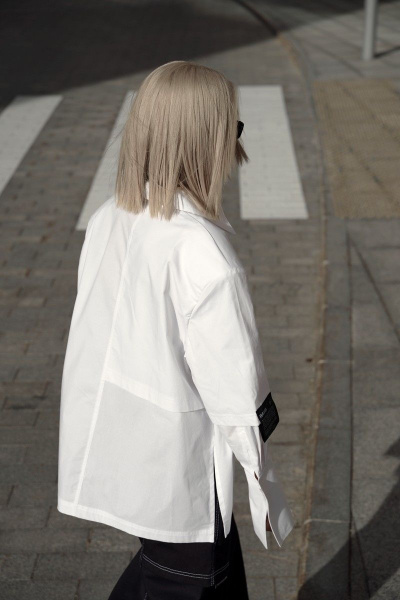 Рубашка RAWR 423 белый - фото 3