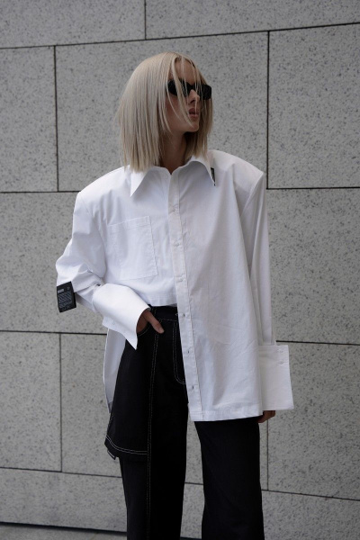 Рубашка RAWR 423 белый - фото 1