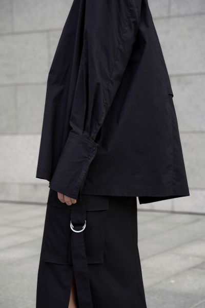 Рубашка RAWR 423 черный - фото 7